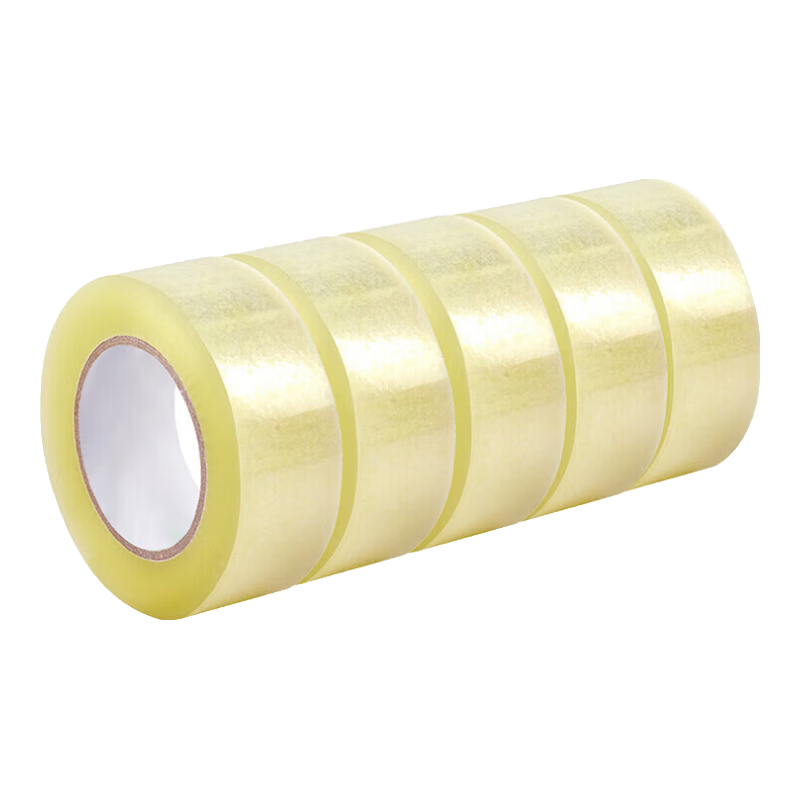 京惠思创 胶布 透明封箱打包封口胶带 45mm*100y*50μm(91.4m/卷) 1卷
