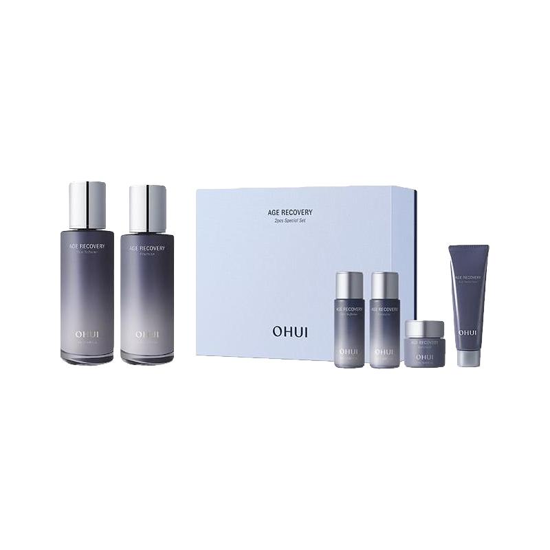 O HUI 欧蕙 时光菁纯焕颜礼盒护肤水乳套装保湿 6件套