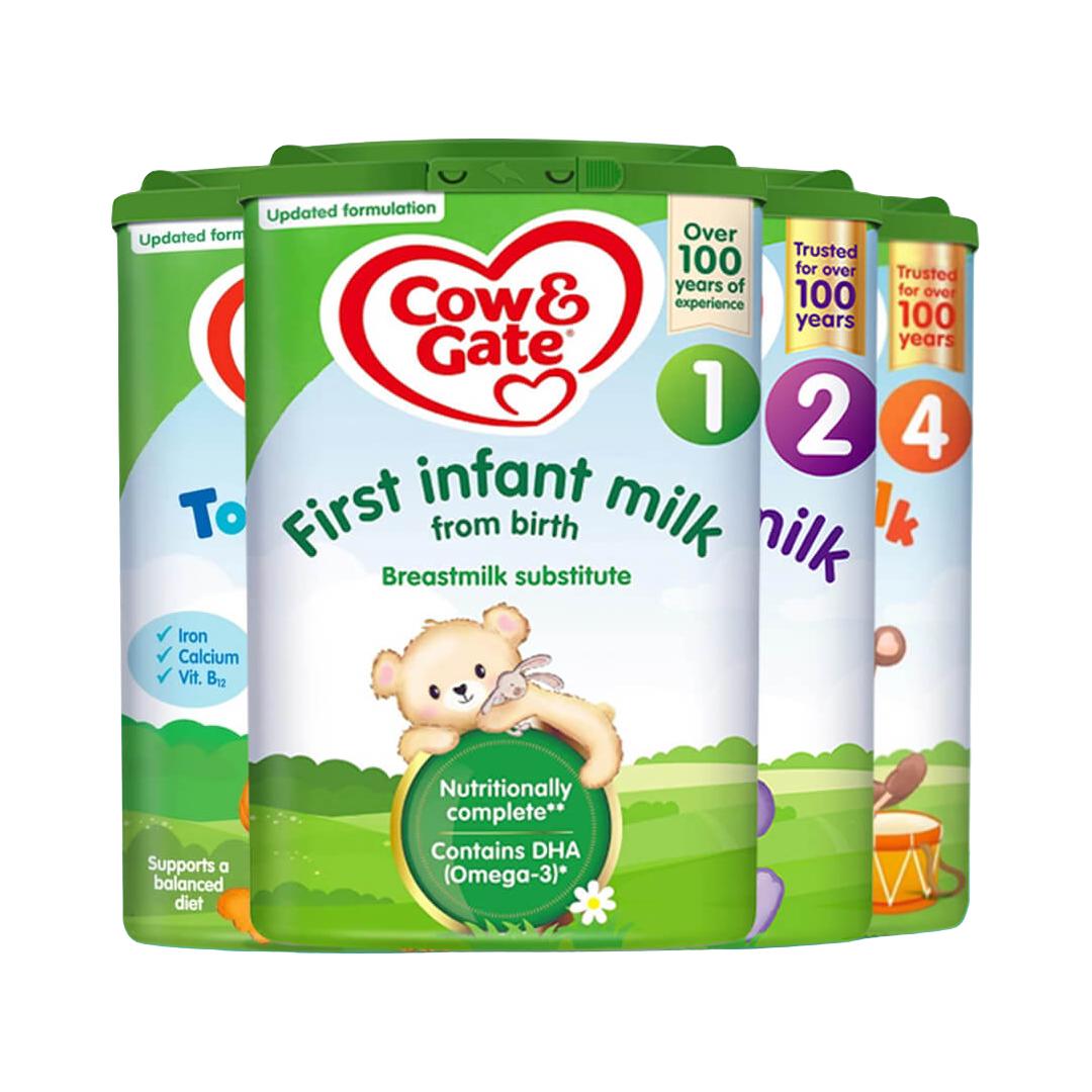 Cow&Gate 牛栏 经典系列 幼儿奶粉 英版 3段 800g*6罐