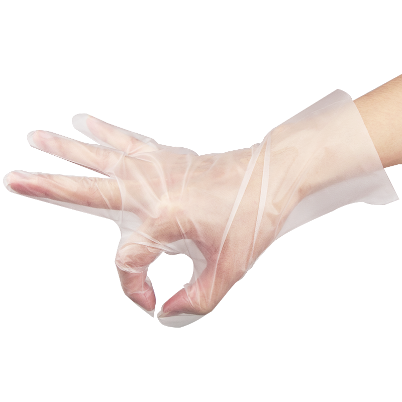 超护 一次性手套装CPE加厚款盒装卫生食品餐饮薄膜手套抽取式 超厚款CPE手套