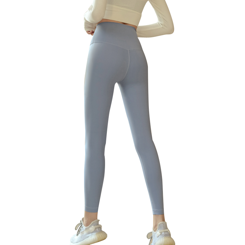 瑜伽裤女高腰提臀专业运动leggings外穿裸感跑步健身裤紧身裤春夏