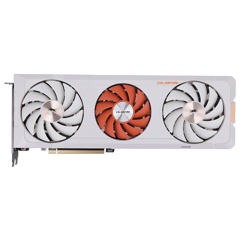 COLORFIRE 镭风 COLORFUL 七彩虹 RTX4070显卡橘影橙4070Ti橘宝橘猫电脑12G七彩虹ultra