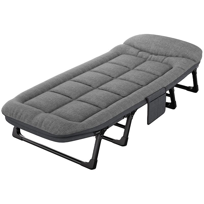 艾臣午休折叠床办公室单人躺椅简易便携医院陪护床行军午睡床