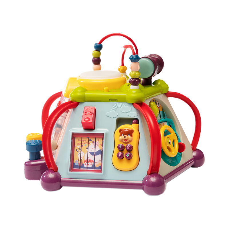 babycare WZA012-A 益智探索学习六面盒 柯尼蓝 3+