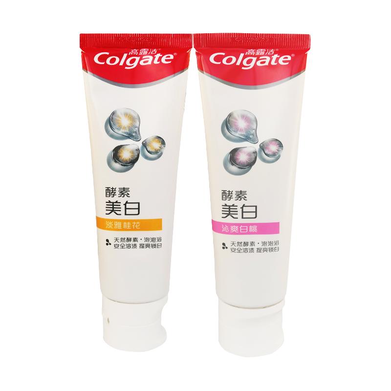 Colgate 高露洁 酵素美白牙膏 沁爽白桃
