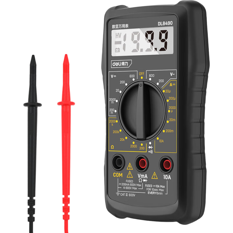 deli 得力 DL8490 掌上型万用表