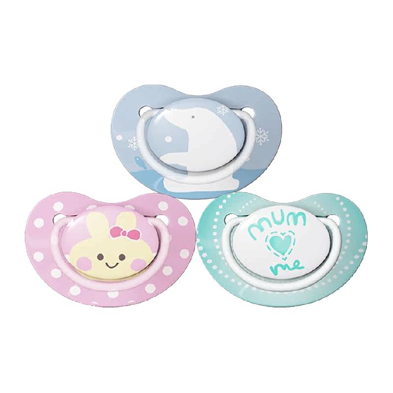 Pigeon 贝亲 新生婴幼儿纷趣安抚奶嘴S号