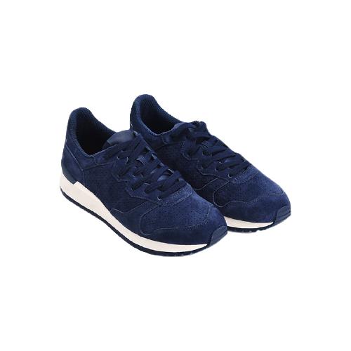 YANXUAN 网易严选 休闲复古男式慢跑鞋 深蓝 41