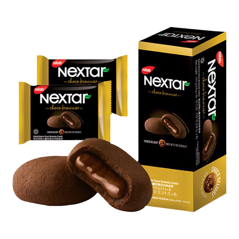 nabati 纳宝帝 软心趣 曲奇饼干 布朗尼风味