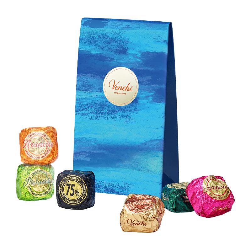 【24h内发货】Venchi鱼子酱状夹心巧克力进口高端零食生日礼物