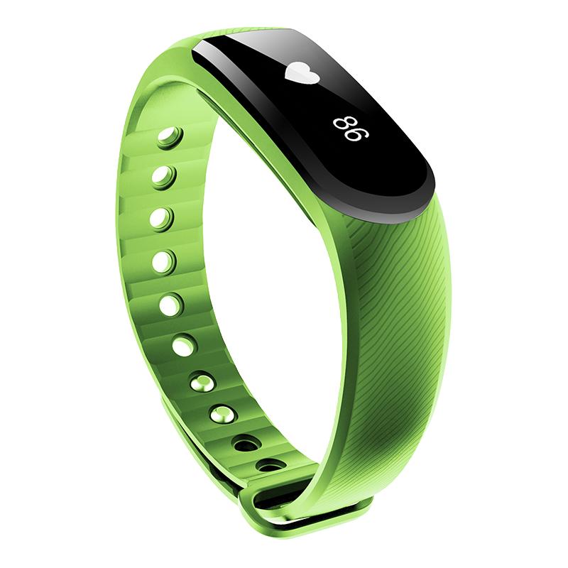 动哈Pom 心率手环 智能手环 运动手环 智能运动识别 睡眠监测 计步 来电提醒 防水 清新绿