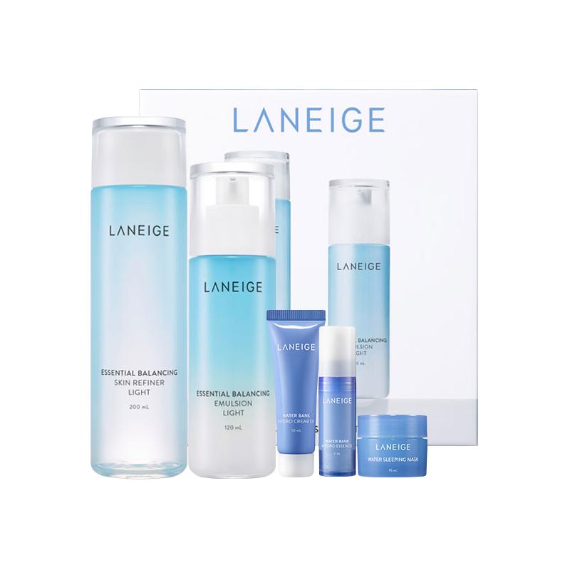 兰芝水凝水乳水库凝肌护肤两件套装补水保湿水衡