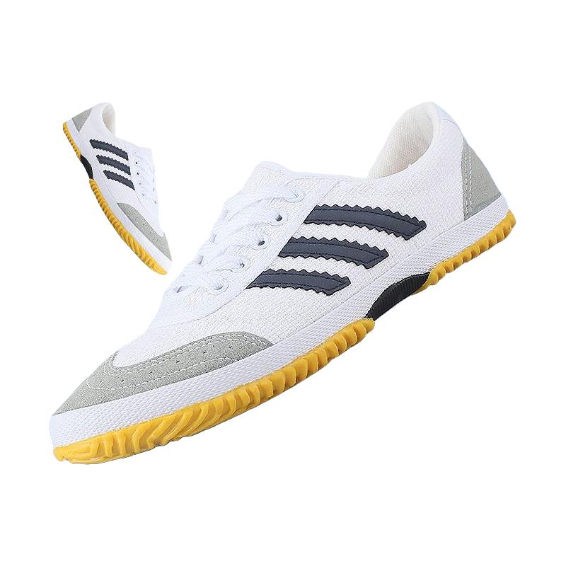 双星 Double Star八特 休闲鞋橡胶布鞋锻炼晨练排球女鞋室内健身鞋男平底运动鞋