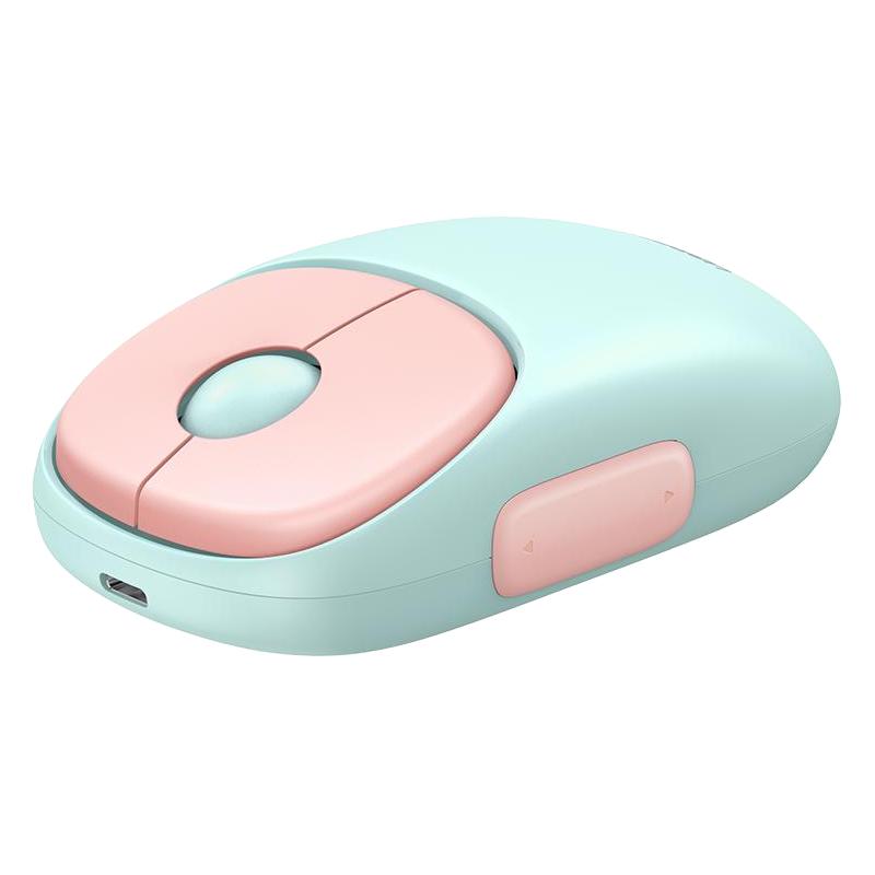 绿联 UGREEN可充电蓝牙鼠标无线女生静音办公适用苹果iPad华为笔记本电脑