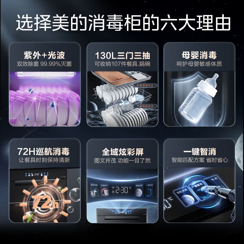  Midea/美的 紫外线杀菌 消毒柜