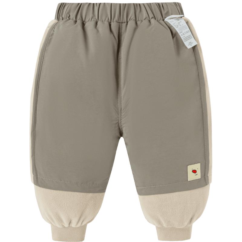 儿童羽绒裤宝宝秋冬男童长裤女童裤子保暖潮