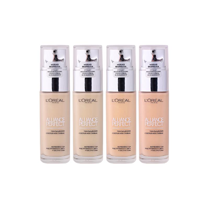 巴黎欧莱雅 L'OREAL PARIS俄罗斯欧莱雅絶配无暇粉底液持久遮瑕均匀肤色保湿控油30mlSPF17