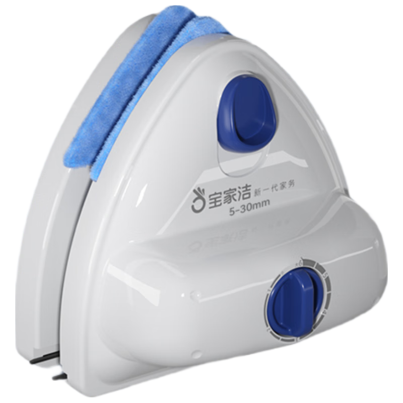 宝家洁擦玻璃双面可调磁储水高层窗外玻璃刮（10-40MM） 【10-40mm多档调磁】储水