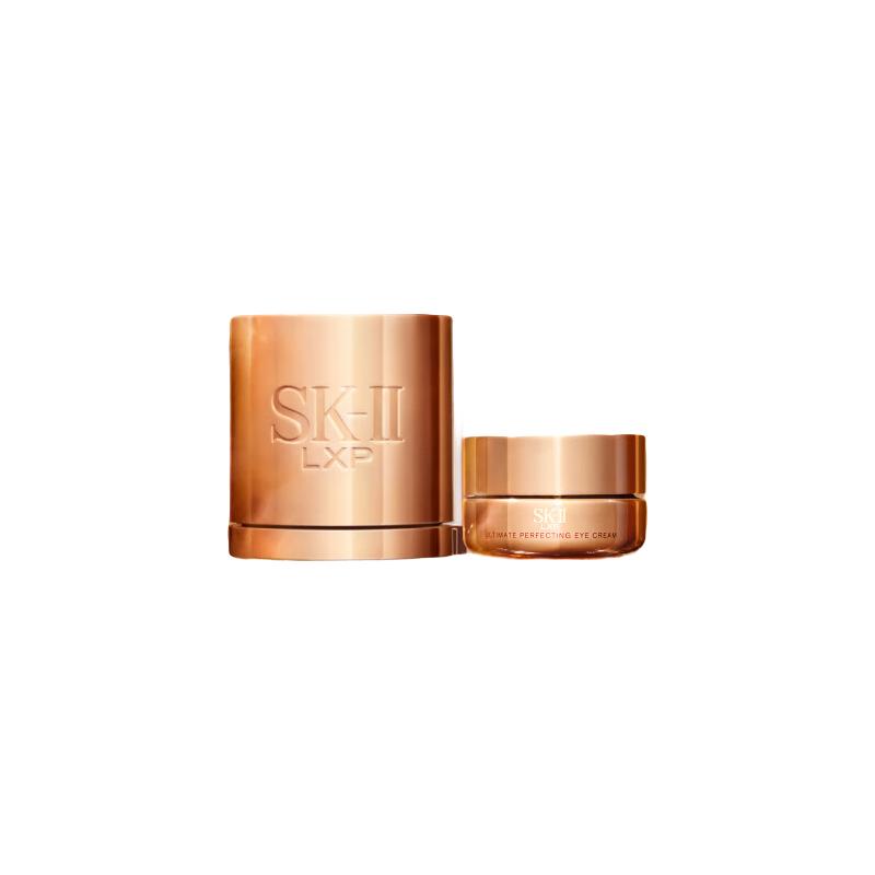 SK-II 金钻修护眼霜15ml+修护面霜50ml呵护保湿skii护肤品套装