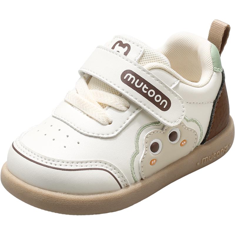 牧童婴儿步前鞋2025秋季男童软底学步宝宝鞋地球合伙人女童鞋