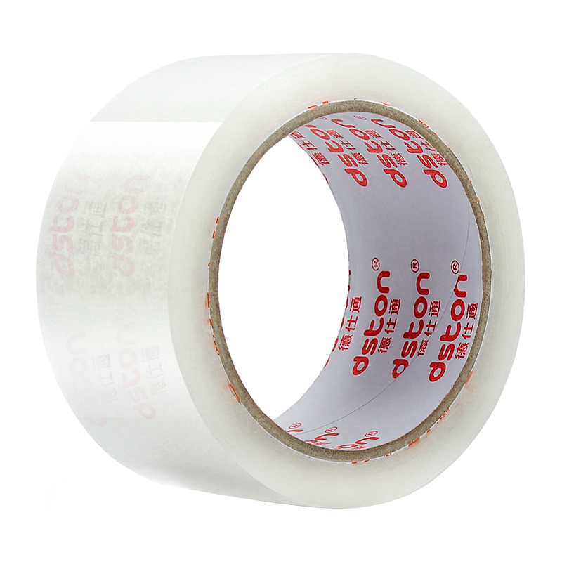 德仕通（dston） 高品质高透明白封箱胶带快递打包胶带 办公用品文具封口大卷胶带55mm*120y 单卷-55mm*40y（仅一卷胶带）
