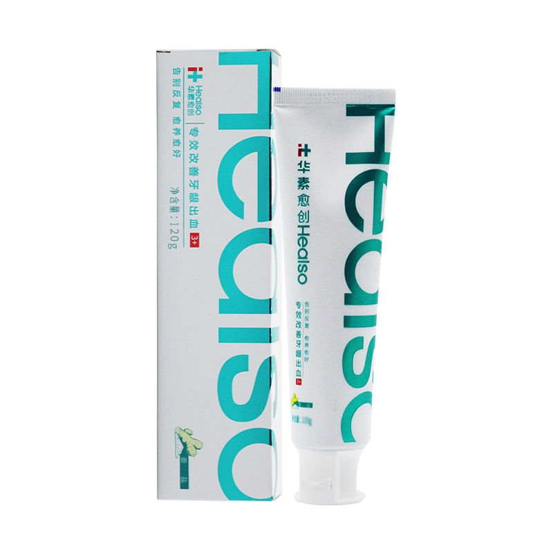  HEALSO/华素愈创 姜盐香型 牙膏  120g