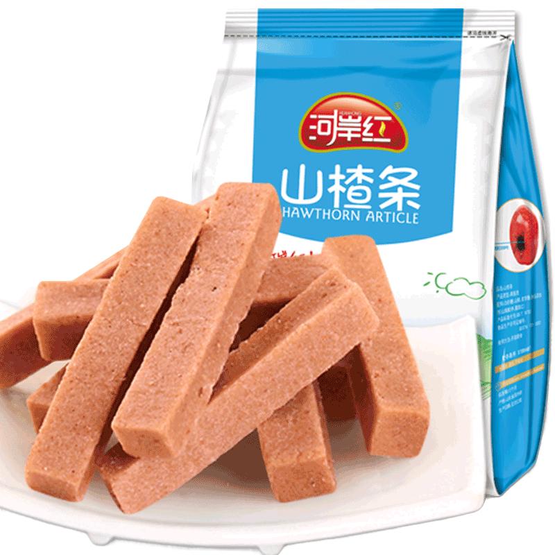 河岸红山楂条150g*4袋休闲零食独立包装山楂制品蜜饯果干