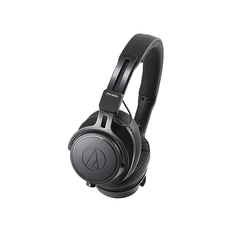 铁三角 ATH-M60X 耳罩式头戴式有线监听耳机 黑色 3.5mm