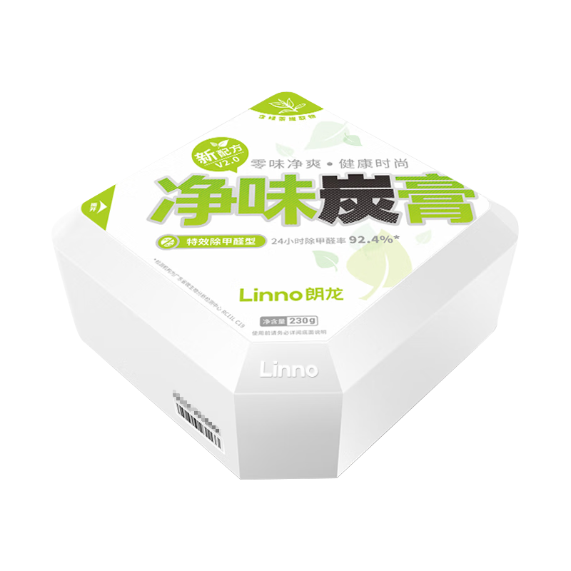 Linno 朗龙 净味炭膏新车除甲醛除异味车内除味除臭新房家用活性炭包净化空气