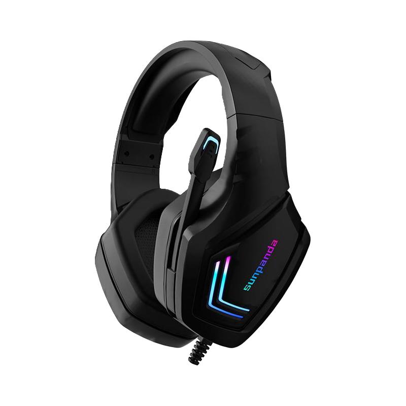 新款电脑耳机头戴式电竞游戏耳麦有线台式手机笔记本专用降噪带麦