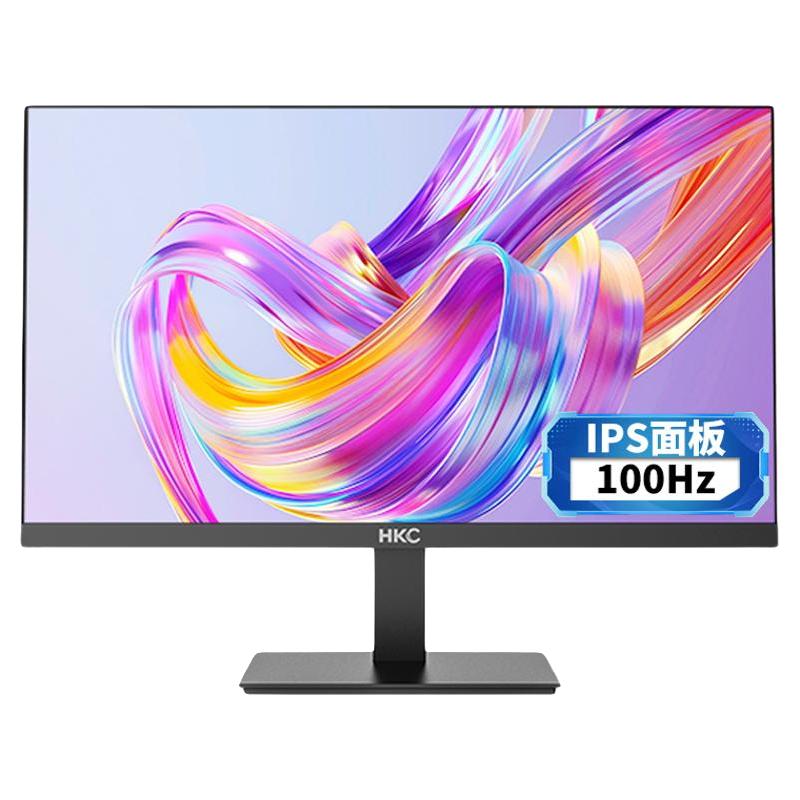 【国补】HKC显示屏24.5寸办公100Hz护眼电脑屏幕24显示器MB25V29F