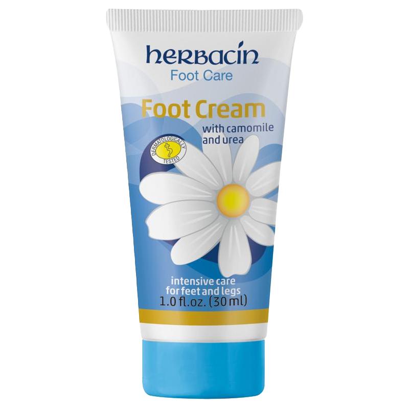 Herbacin小甘菊护脚霜脚部护理保湿润足护足霜滋润足膜脚膜去死皮