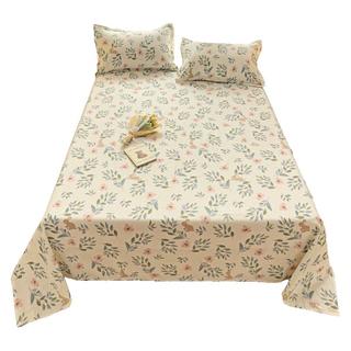 名创优品（MINISO）100%纯棉床单单件全棉被单200x230cm宿舍单人1.5x2米床