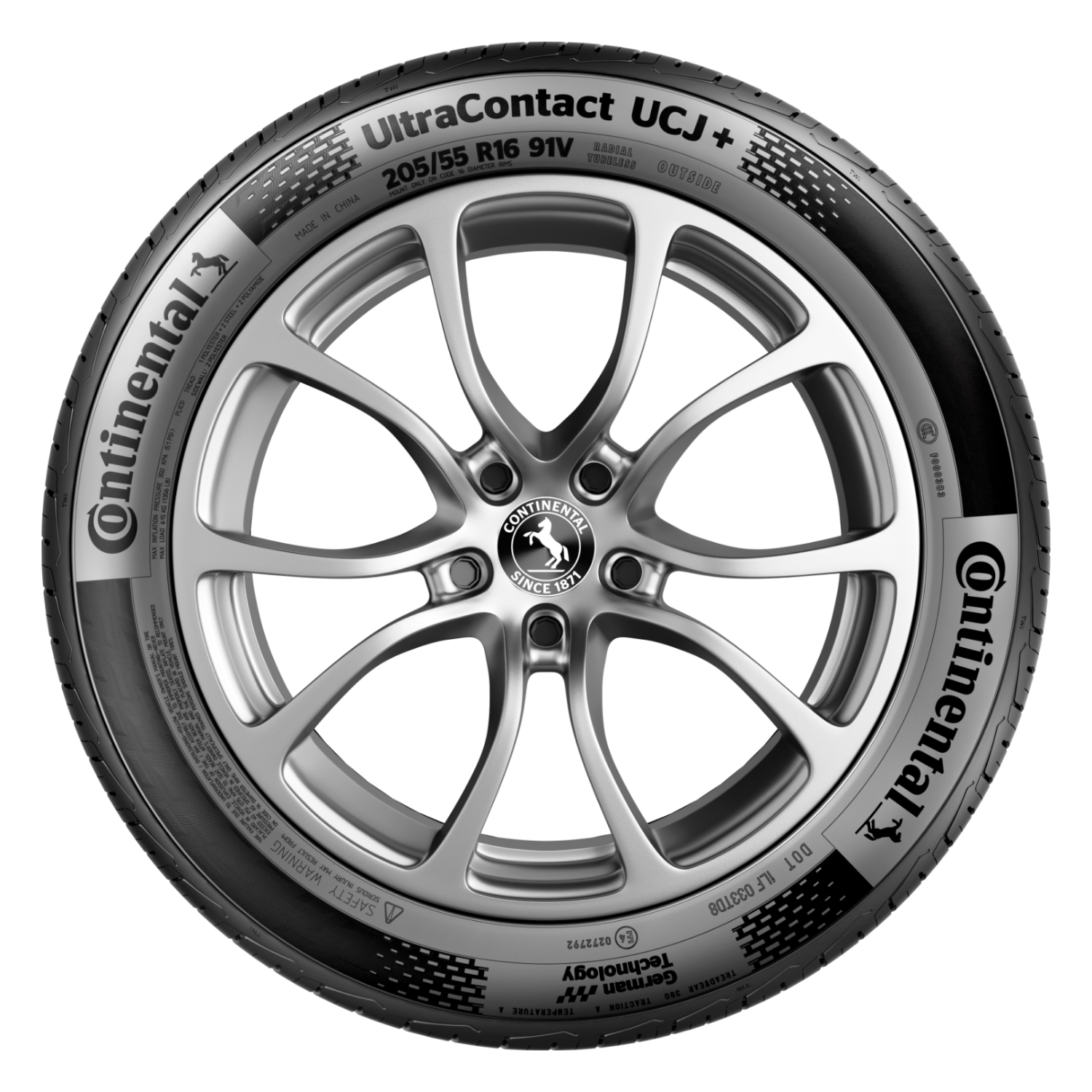 德国马牌马牌（Continental）汽车轮胎【升级】 215/55R17 94W FR UCJ+ 适配本田XR-V