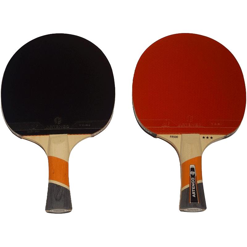 DECATHLON 迪卡侬 旗舰店正品乒乓球拍初学者单拍儿童乒乓球五星成品拍IVH2