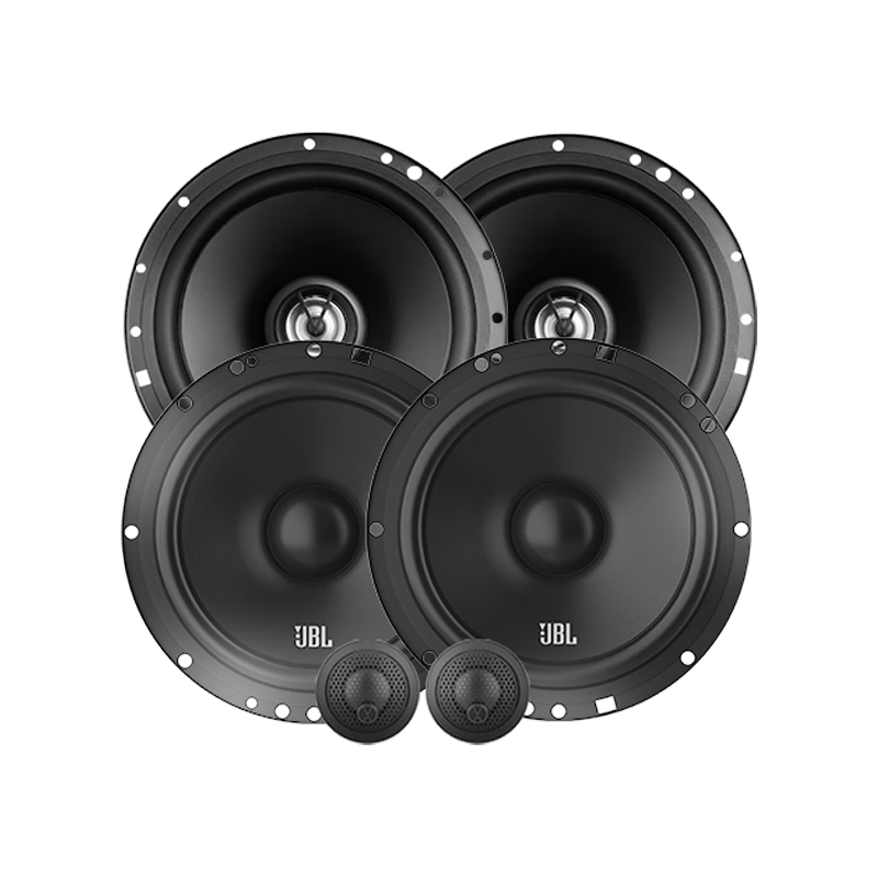 杰宝 JBL汽车音响改装升级四门6喇叭套餐6.5英寸通用车载扬声器 STAGE四门6喇叭