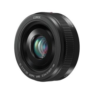 松下H020 20mm/F1.7标准定焦微单镜头 M43卡口 饼干头