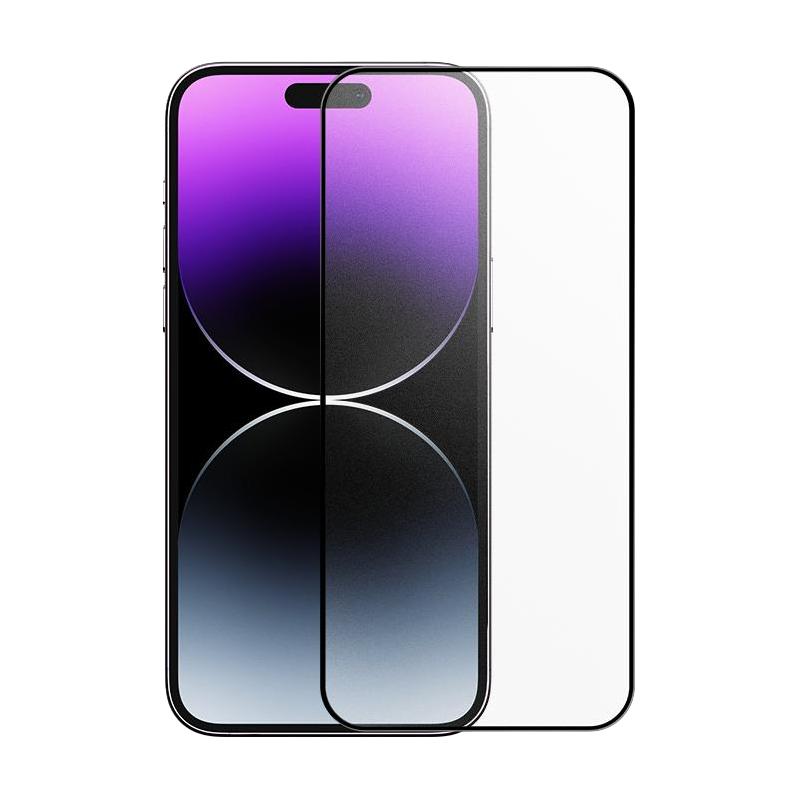 BLACK SHARK 黑鲨 适用iphone15promax高清钢化膜防摔电竞苹果手机贴膜专用