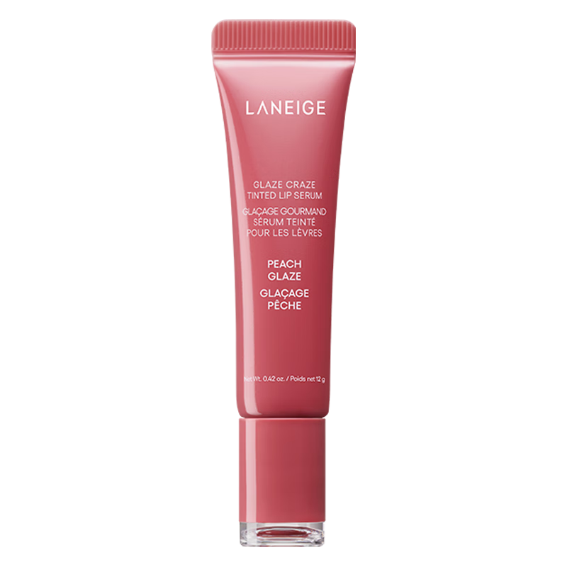  LANEIGE/兰芝 晶冻炫色 唇蜜  桃桃味 12g