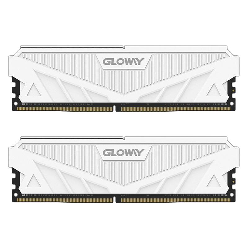 GW 光威 天策系列 DDR4 3200MHz 台式机内存 马甲条 皓月白 CL18