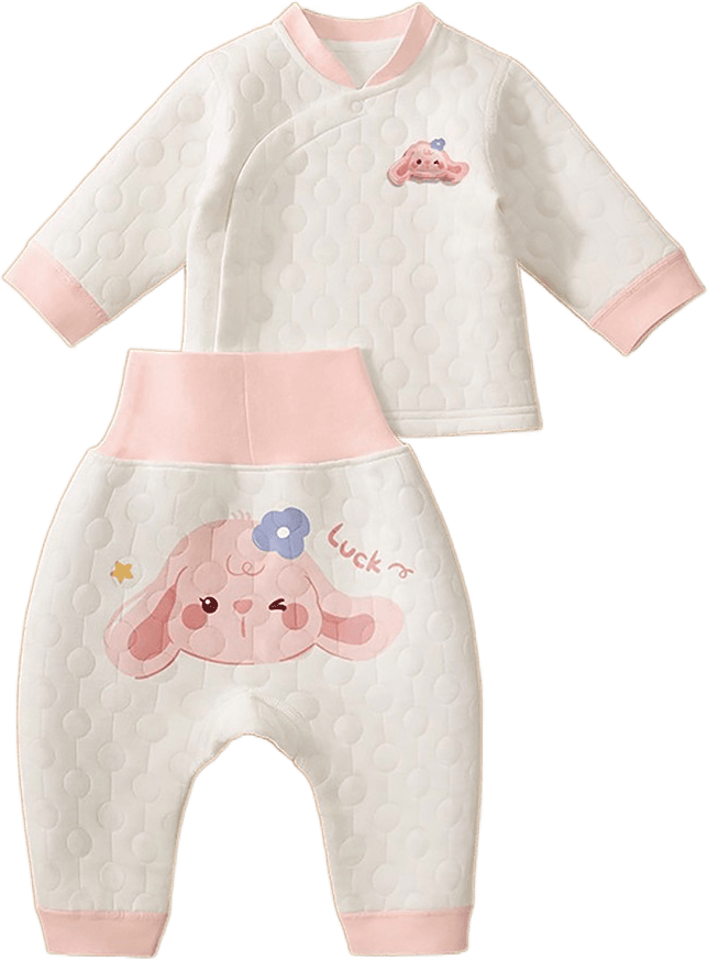 爱贝迪拉 新生儿婴儿秋冬衣服女宝宝秋装男宝婴幼儿哈衣小孩衣服睡衣爬爬服