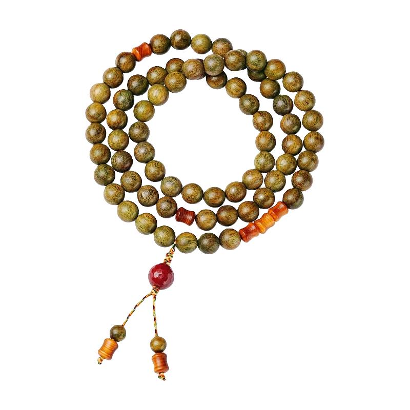 宫里上新绿檀手串女款檀木檀香串珠手链木质生日母亲节礼物送妈妈