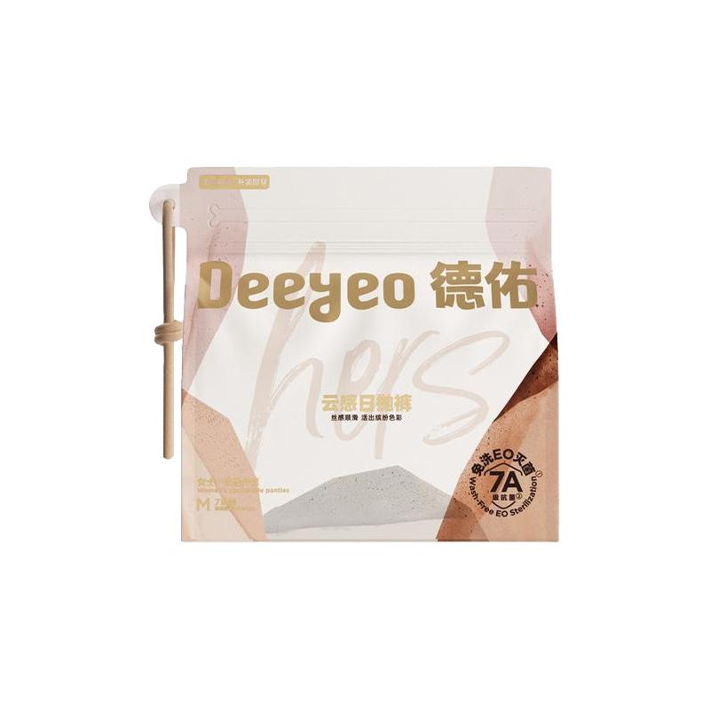 Deeyeo 德佑 一次性内裤无菌免洗内裤3条装