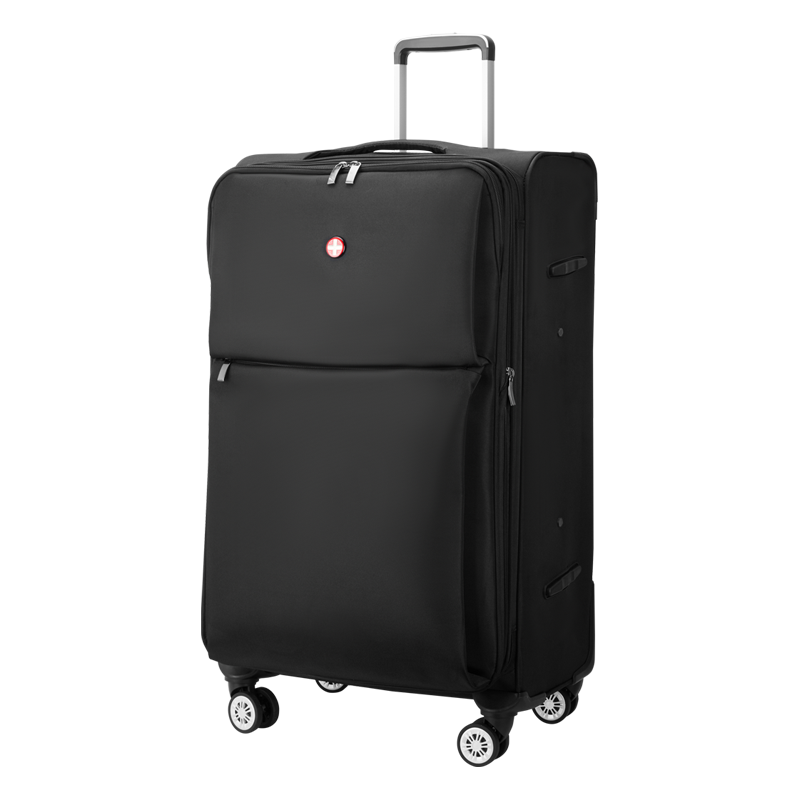 CROSSGEAR CR-1303 万向轮拉杆箱 黑色ABS 28英寸