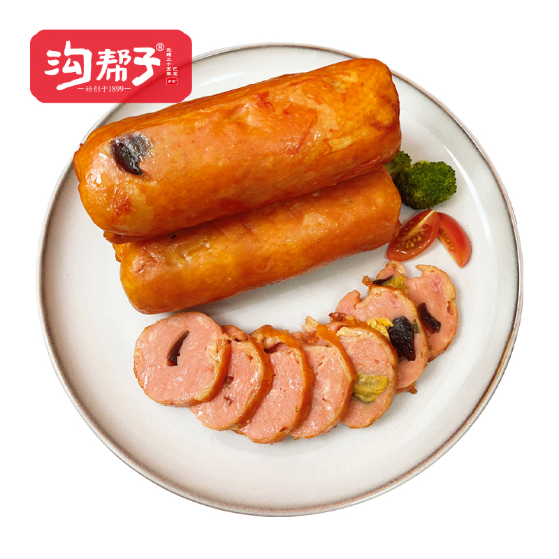 沟帮子熏鸡 松花鸡腿 皮蛋火腿肠卤味下酒菜零食小吃熟食即食