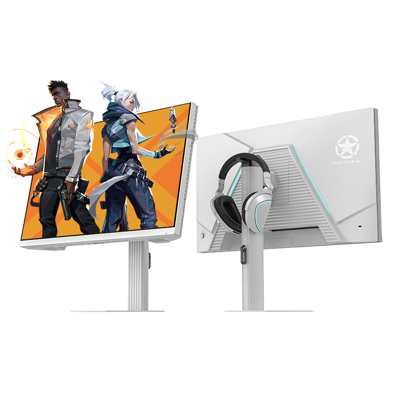 盛色SANC 27英寸2K 260Hz电竞显示器 FastIPS快速液晶 旋转升降 硬件低蓝光 贴纸电脑屏幕 K7星尘白 0.2331mm 旋转升降底座 FreeSync TUV爱眼认证 HDR400 无内置音箱 1ms 6.1kg 1300:1 2560*1440 DP HDMI 音频/耳机输出 平面 IPS技术 100x100mm