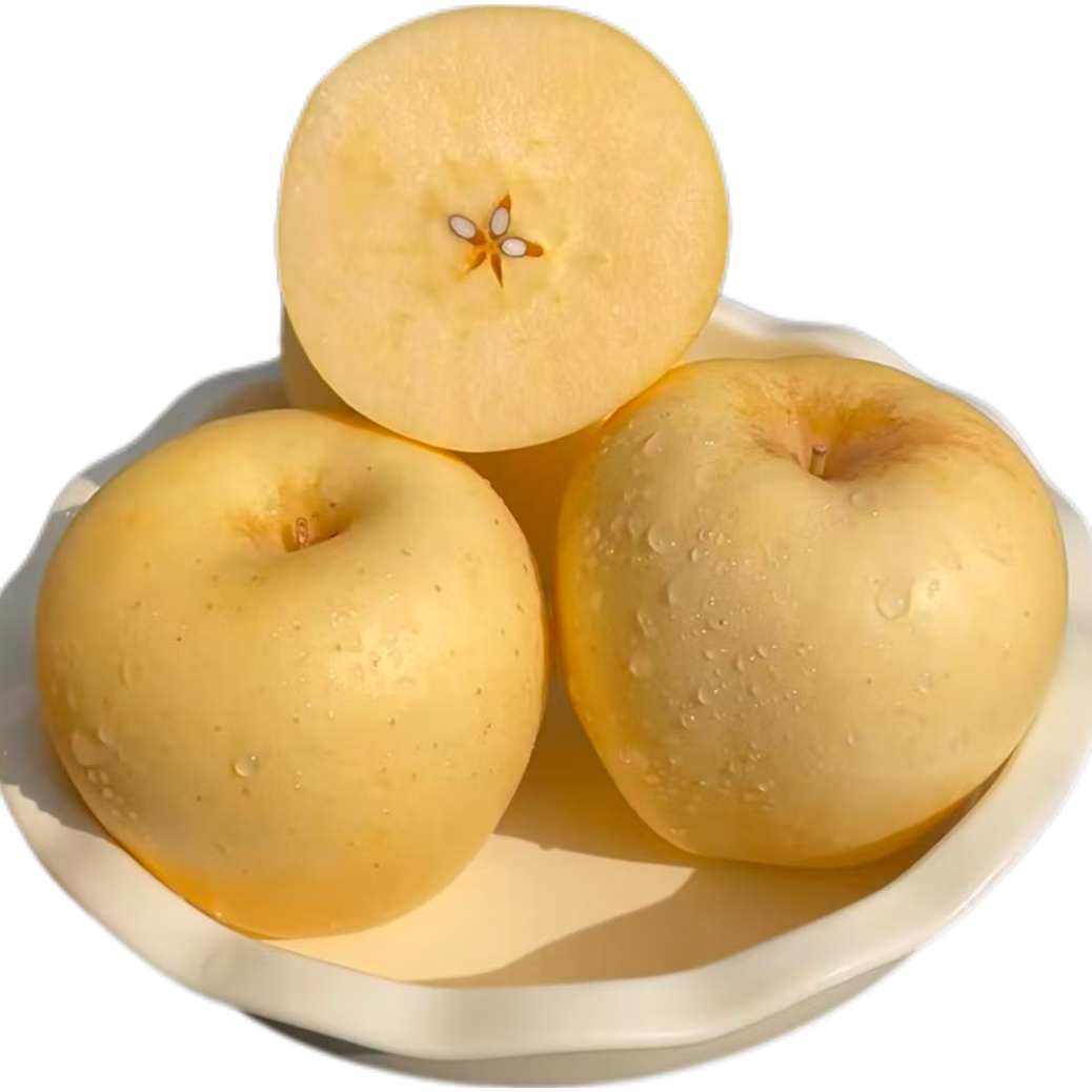 京鲜生山东维纳斯苹果净重7斤单果140g新鲜水果 源头直发 净重7斤单果140克