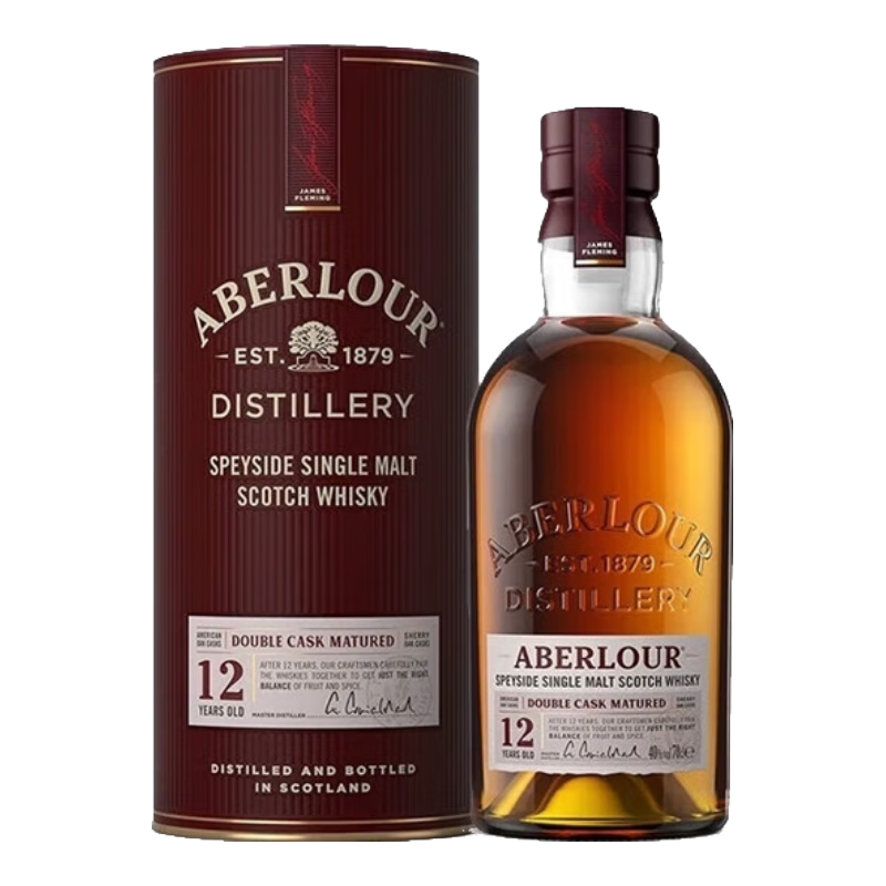 Aberlour/亚伯乐 亚伯乐12年单一麦芽苏格兰威士忌 斯佩塞产区