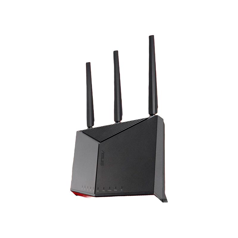 【全新】asus华硕RT-BE86U WiFi7家用高速无线电竞路由器 万兆口+4*2.5G口 Ai路由器全屋wifi 随心组路由