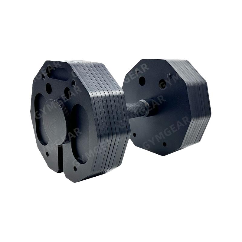 可调节插片哑铃快速拆卸男士家用套装塑形重量纯钢器械女杠铃